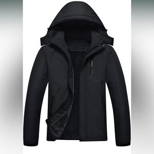 Jingangjin Men's Mountain Waterproof Ski Jacket